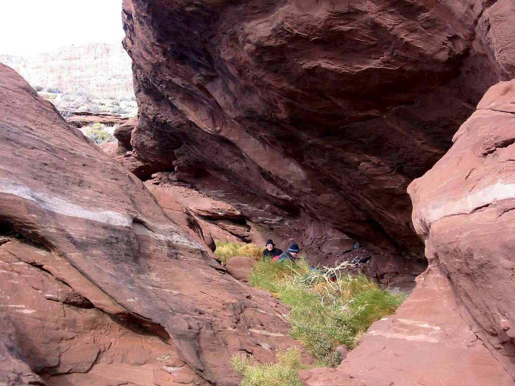 Bivy spot under Cheops on the Utah Flats