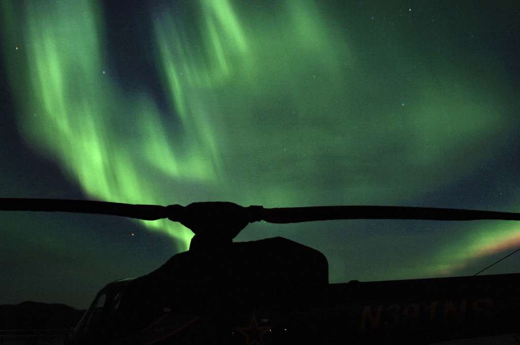 Northern Lights over Orca Inlet