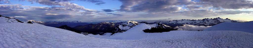 Mount Baker Panorama from 6000 ft