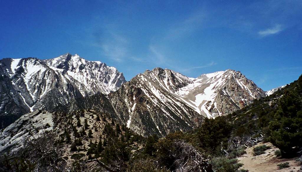 Mt. Williamson from Symmes Saddle