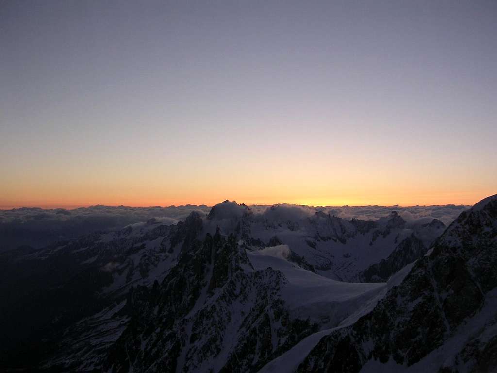 Sunrise Mont Blanc