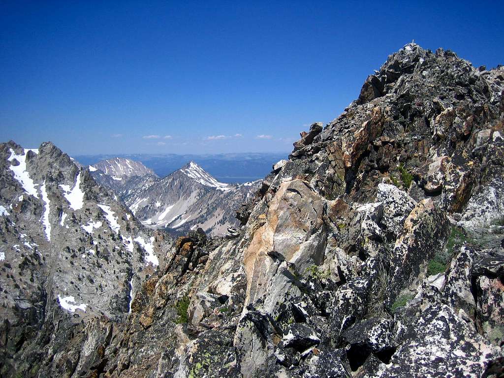 Alpine Peak from Baron Peak Saddle