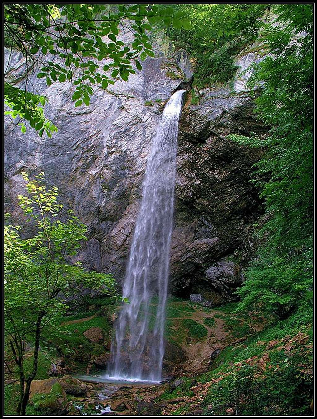 Wildenstein waterfall
