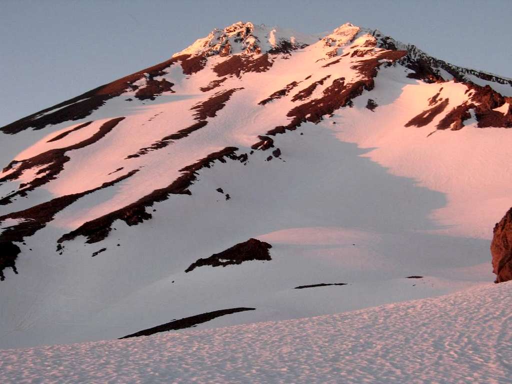 Sunset on West Face Gully