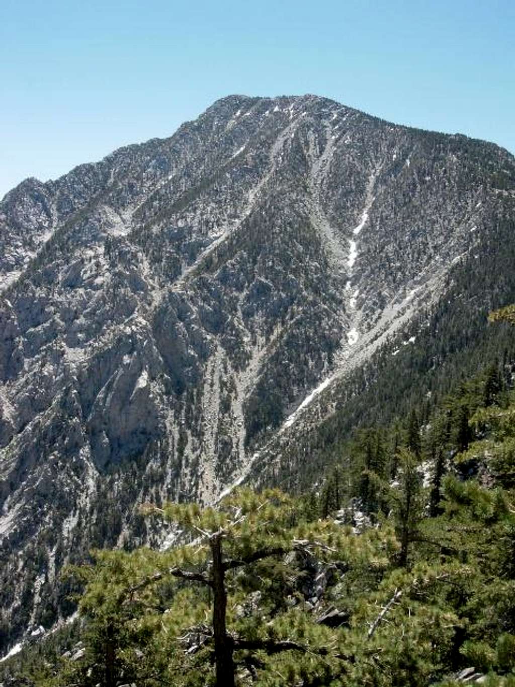 North Face of San Jacinto Peak