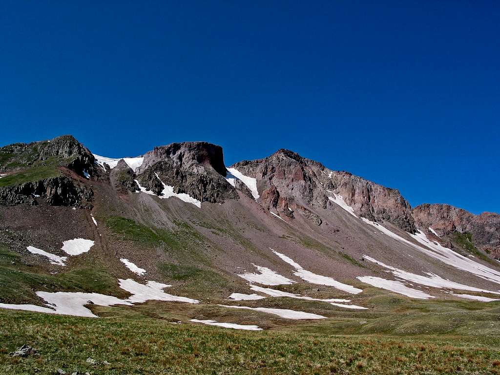 Summit Peak north face