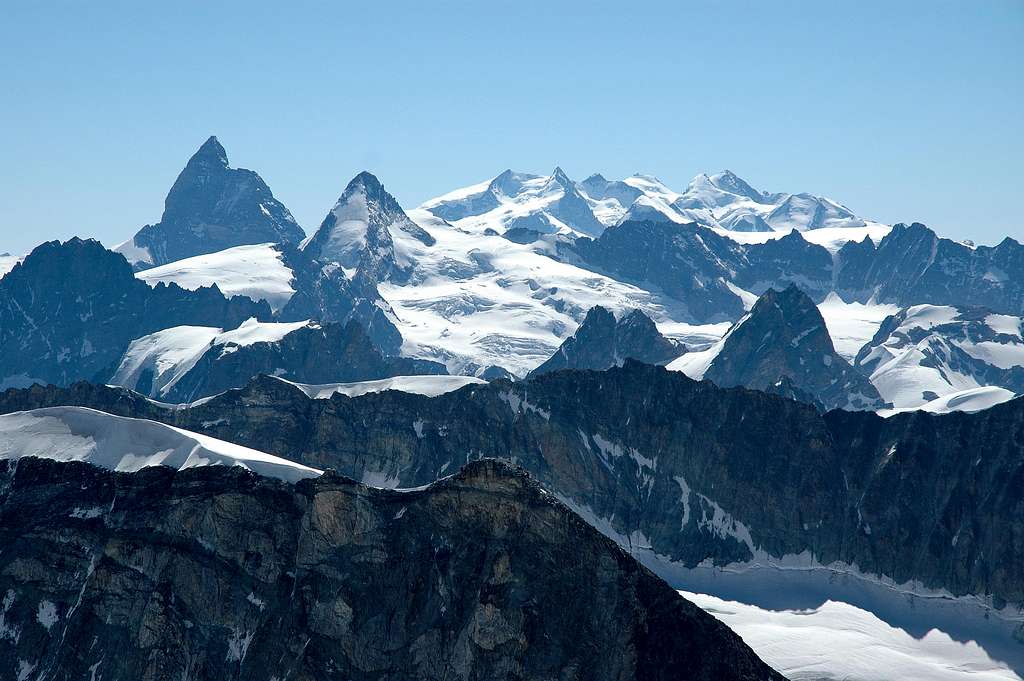 Matterhorn, Monte Rosa