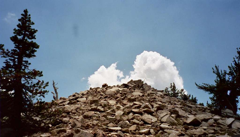 Shields Peak in San Bernardino Mtns.