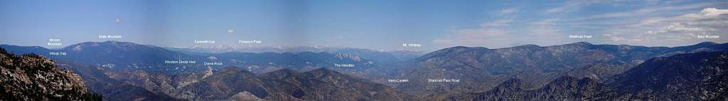 Southern Sierra Panorama