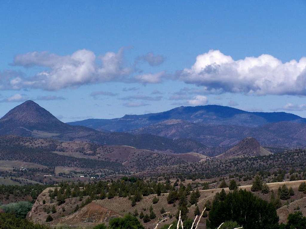 Ochoco Mountains from Keyes Creek Pass