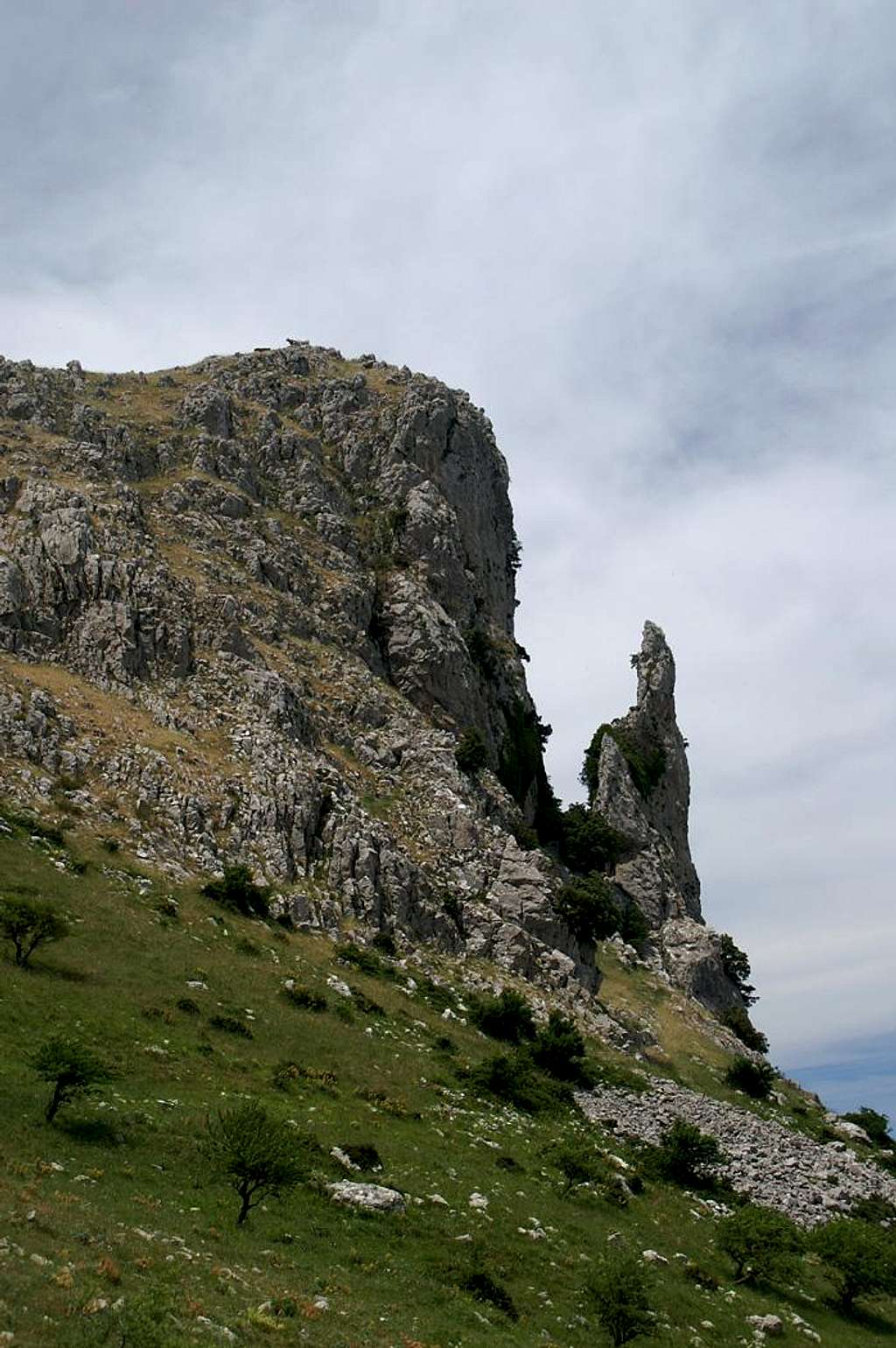 Monte Macabubbo east face