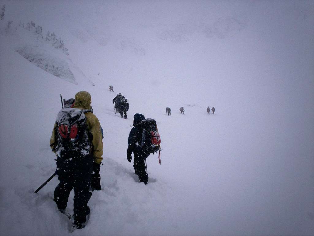 Getting to the Main/Snow/North Gulley