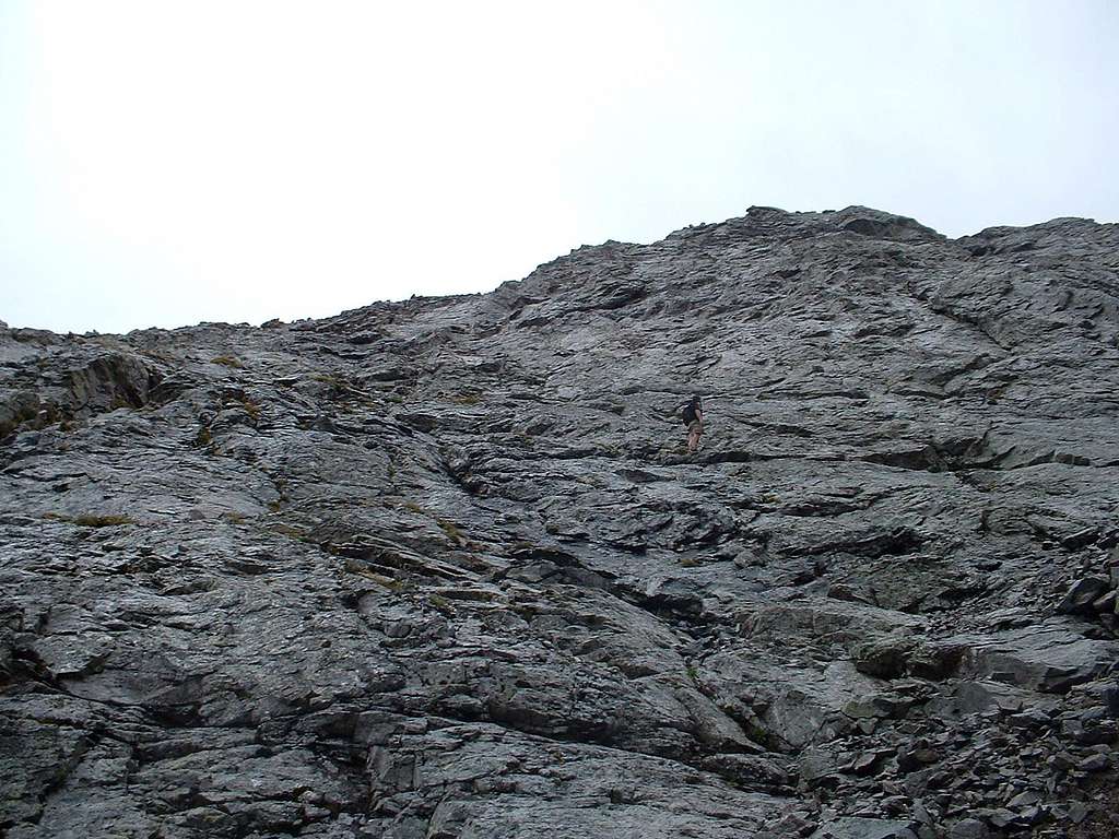 Ledges To the Left of the Gully
