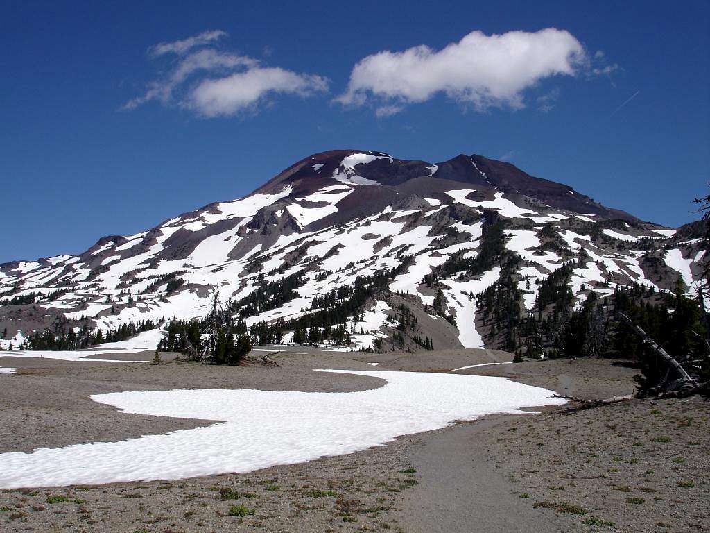 South Sister from trail