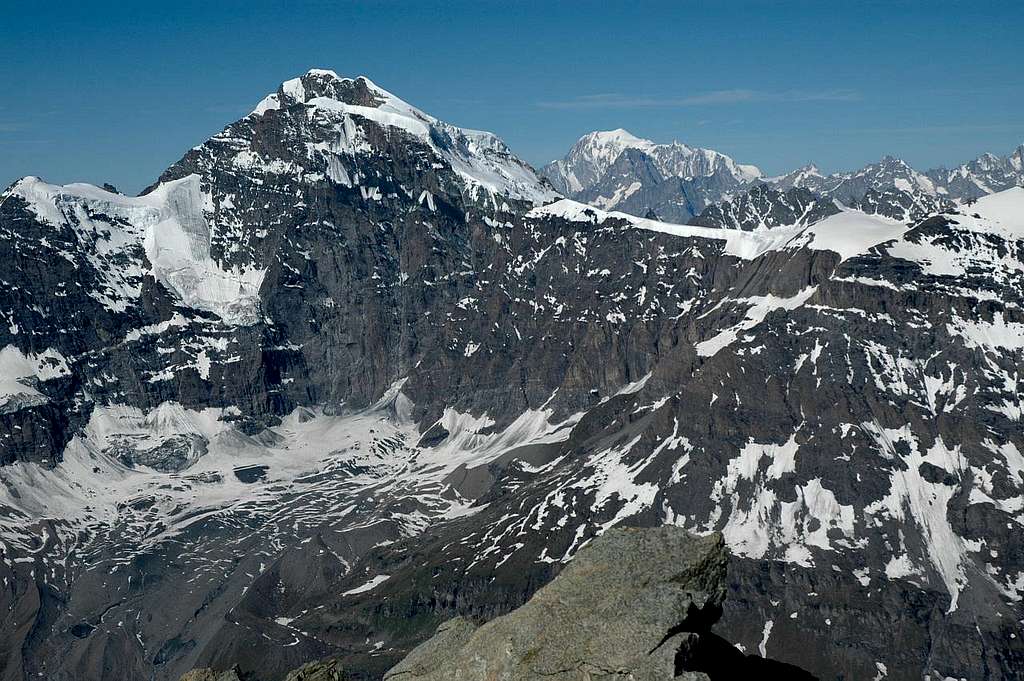 Grand Combin, Mont Blanc