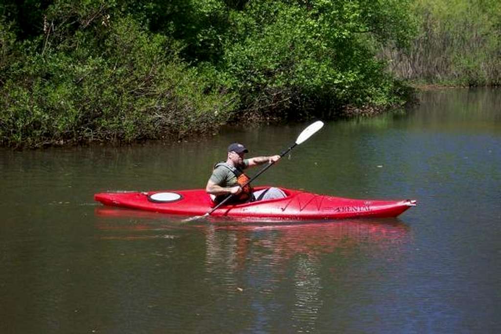 Kayaking som FlatWater