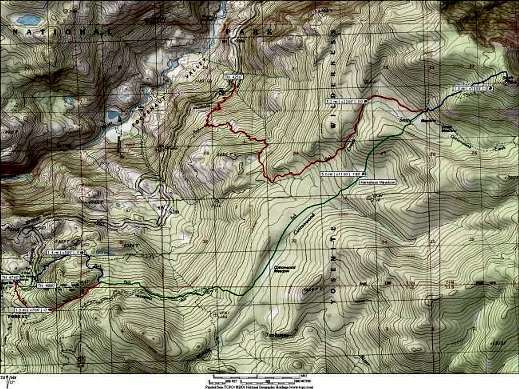 Annotated topo map of Smith...