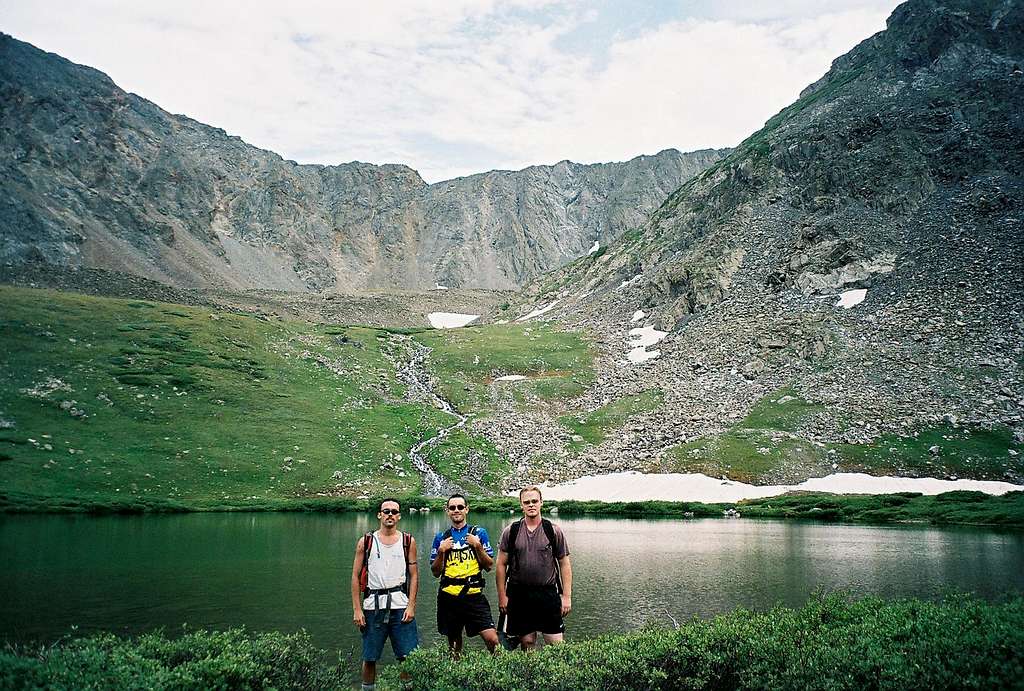 The East Ridge (background)