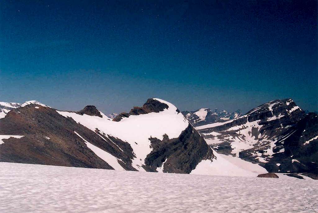 South ridge of St. Nicholas Peak