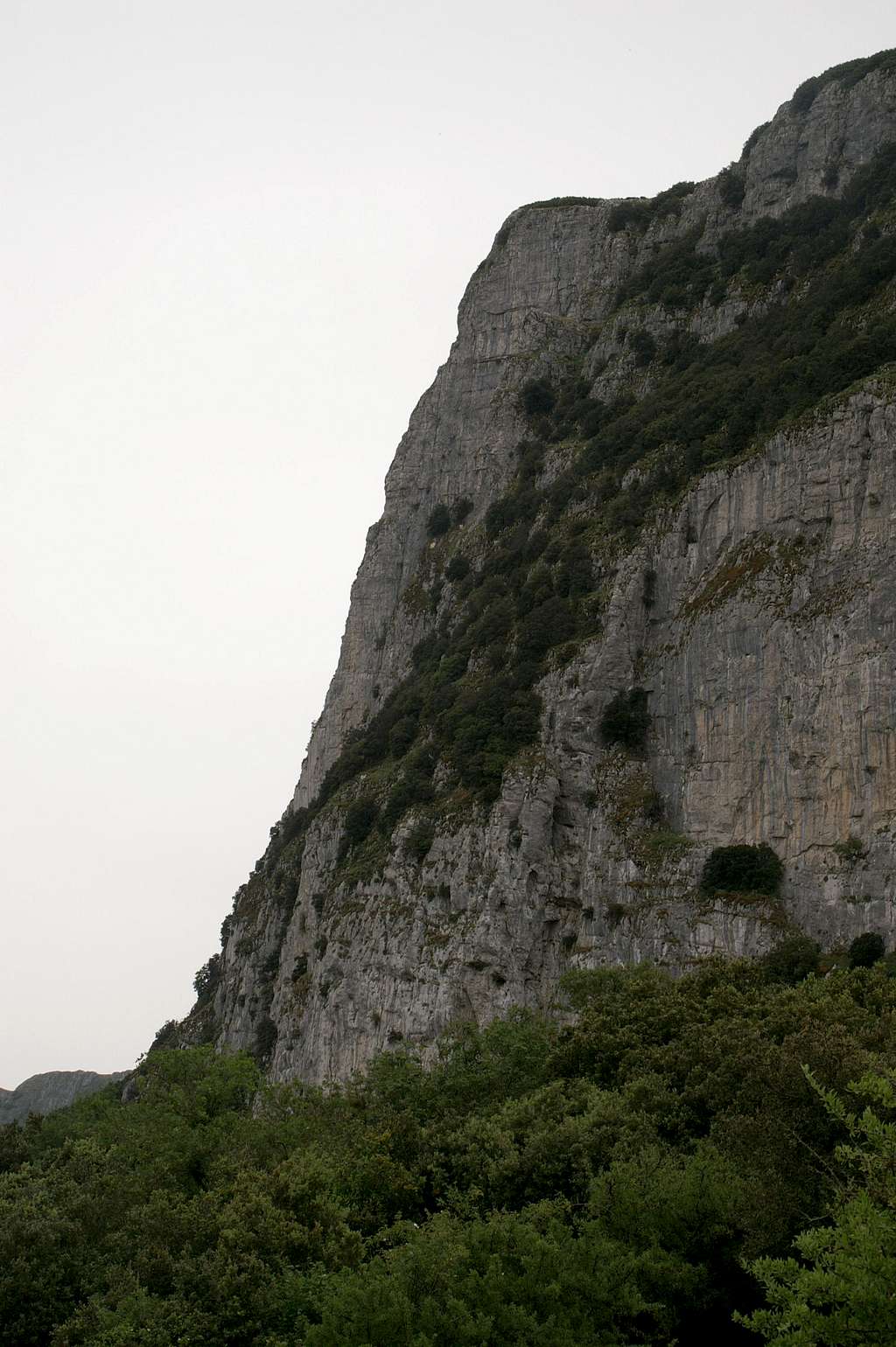 Rocca Ramusa north face
