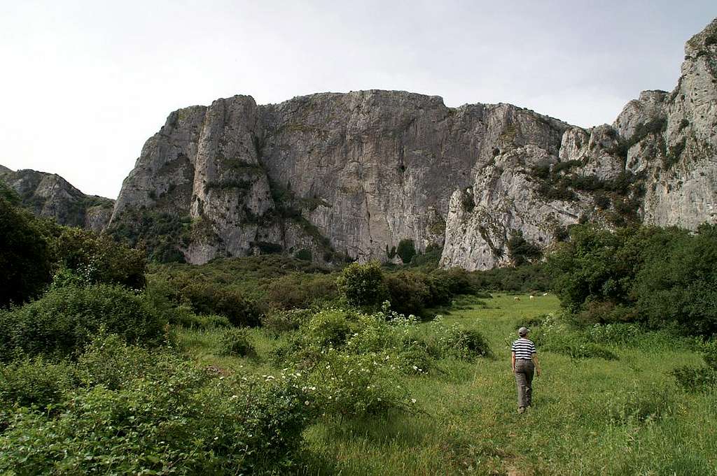Southern access: Rocca Busambra western ramparts