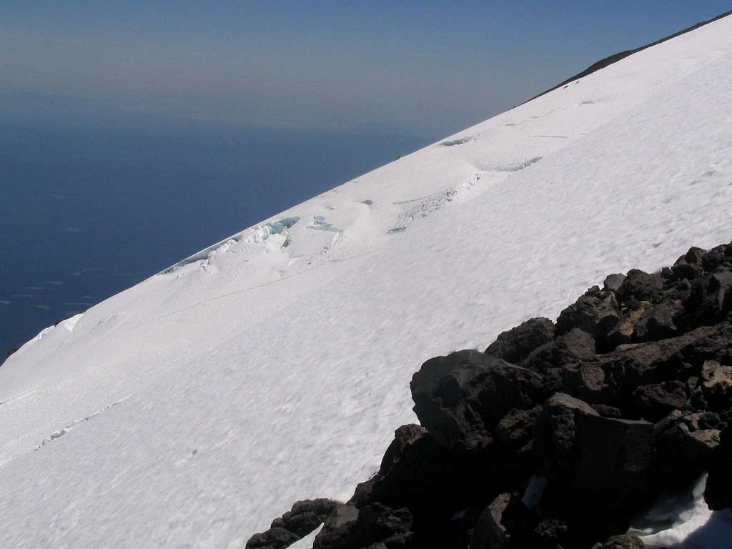 Hotlum glacier from Hotlum-Bolam ridge