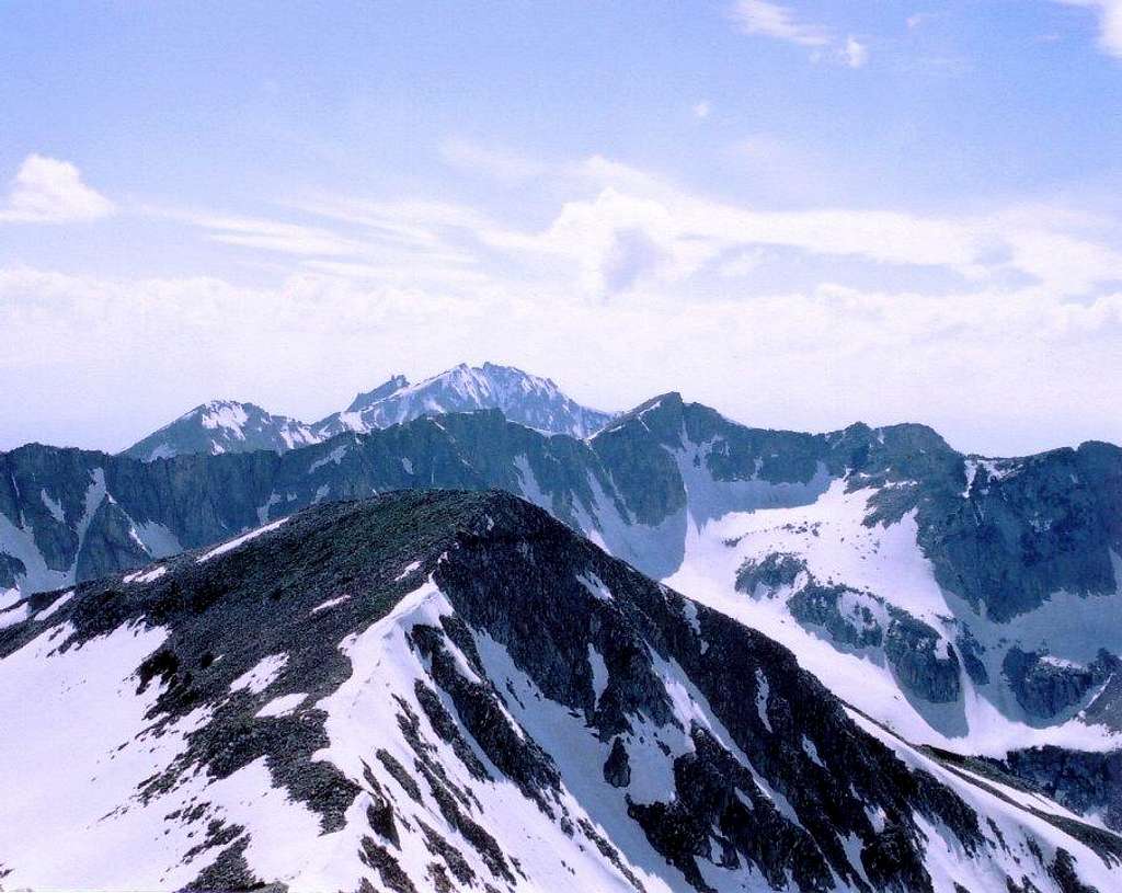 View from summit of the Pfeifferhorn