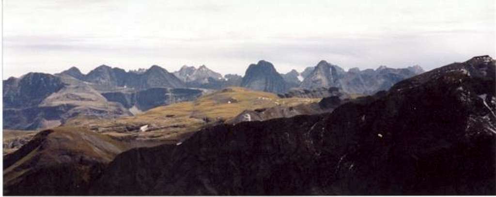 A View of the Grenadier Range...