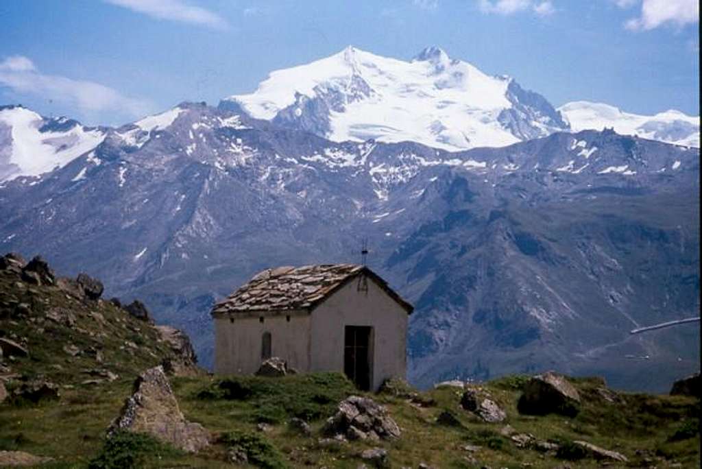Monte Rosa massive seen from...