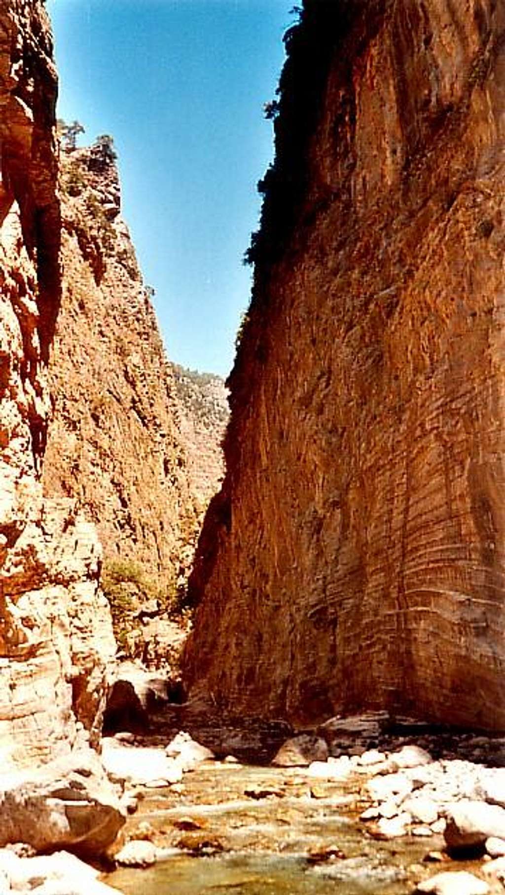 Gorge of Samaria (july 2002)