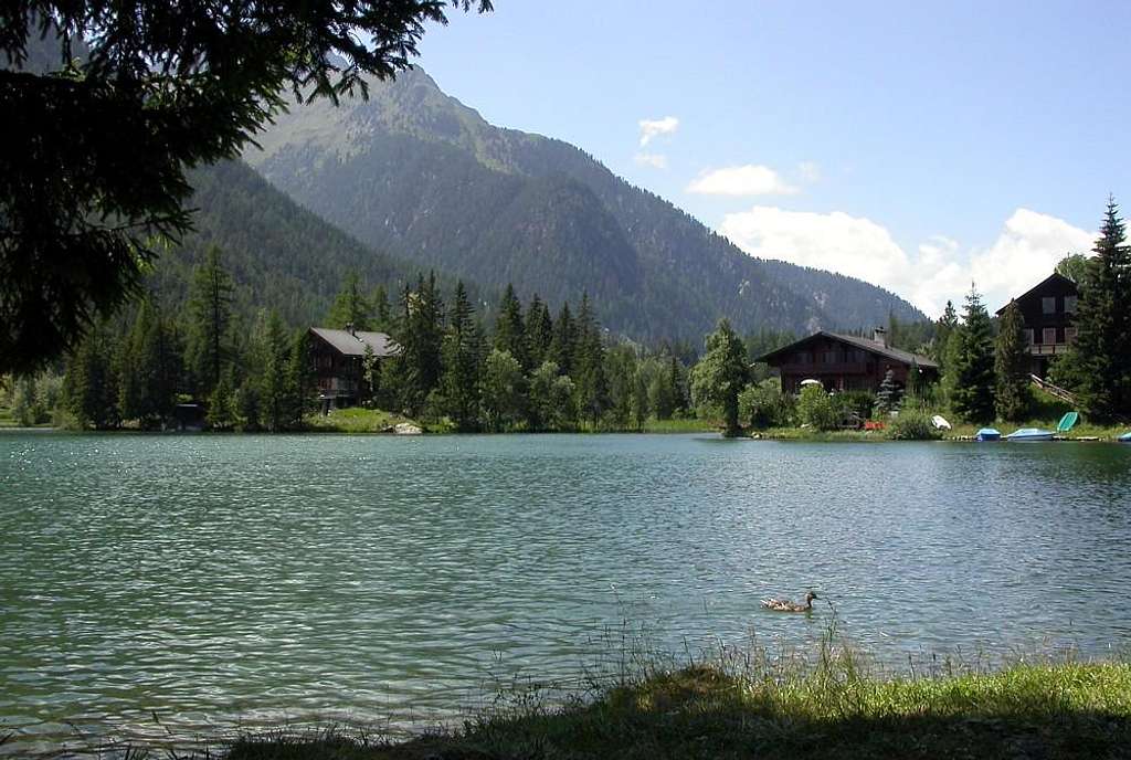 Le lac de Champex (Valais Suisse)