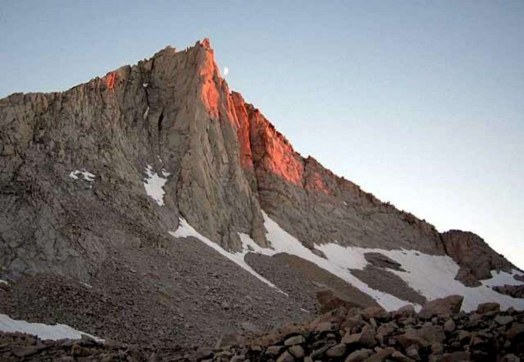 Merriam Peak Alpenglow