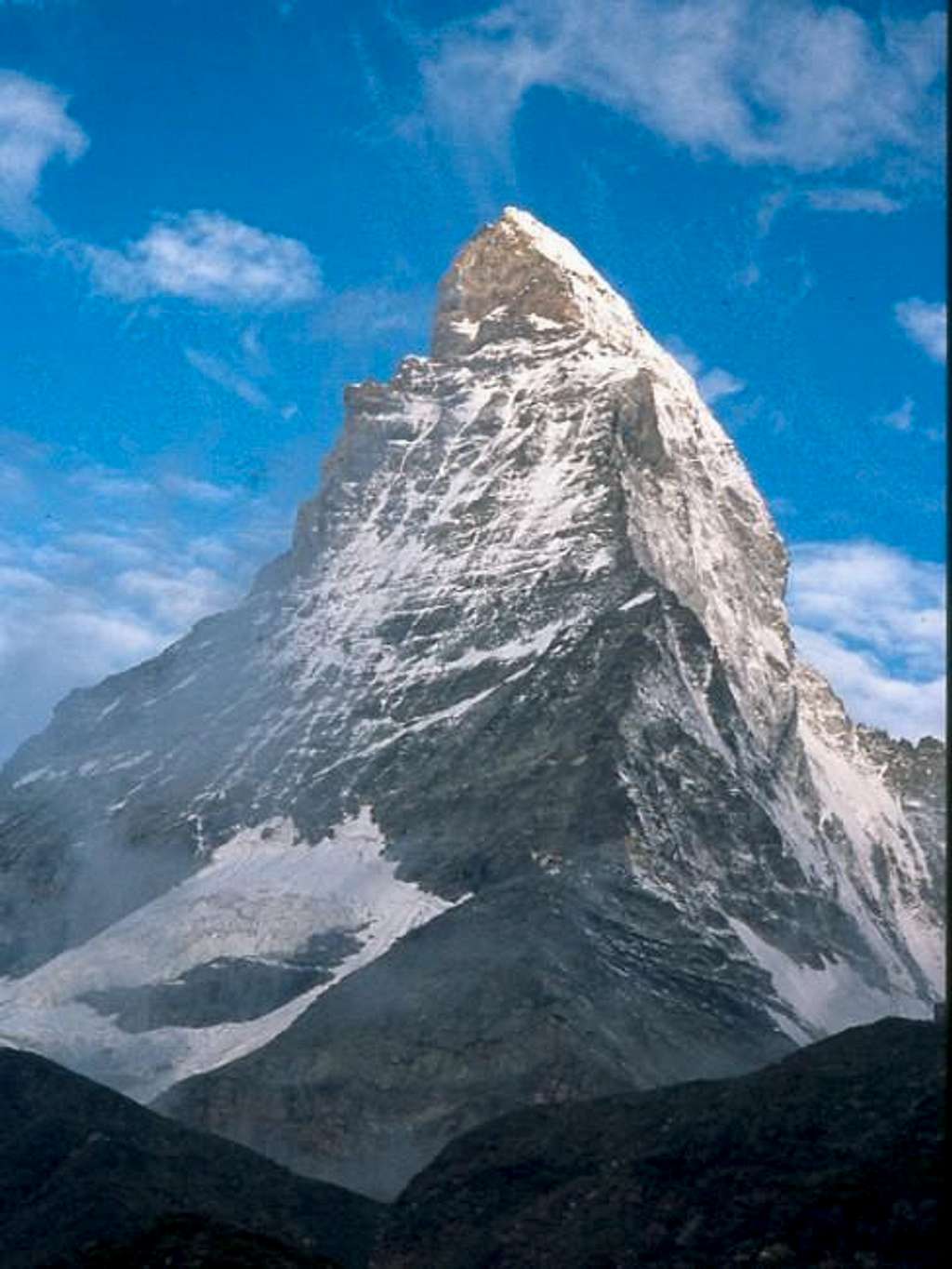 Matterhorn with Hörnligrat -...