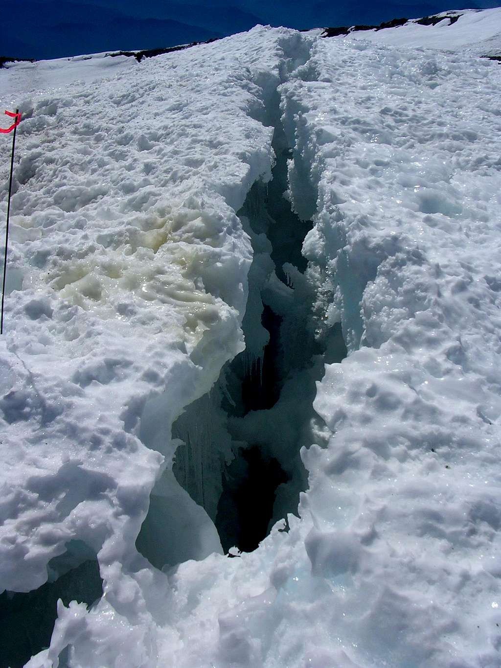 Columbia Crest Crevasse??