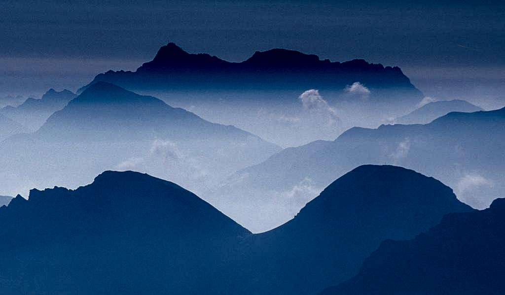 Zugspitze Silhouette