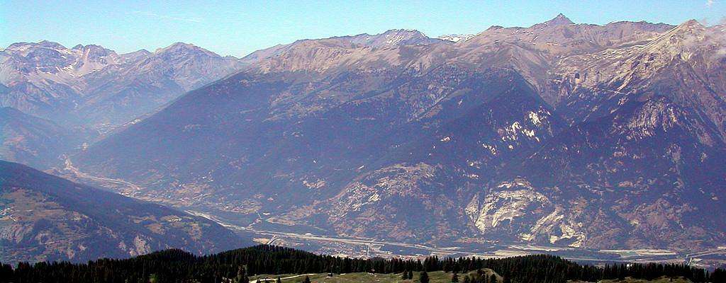 the ridge Vallone-Pierre Menue