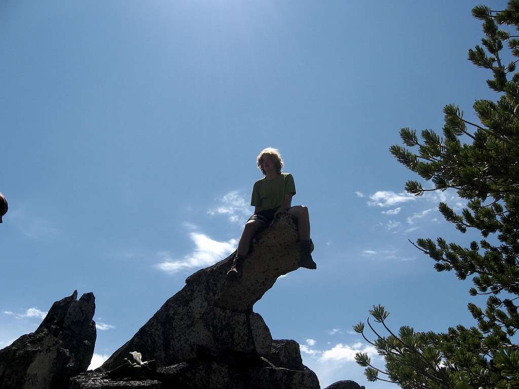 Me on a rock