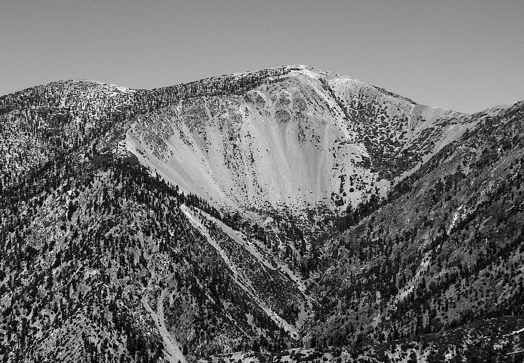 Baldy Bowl From Ontario Peak