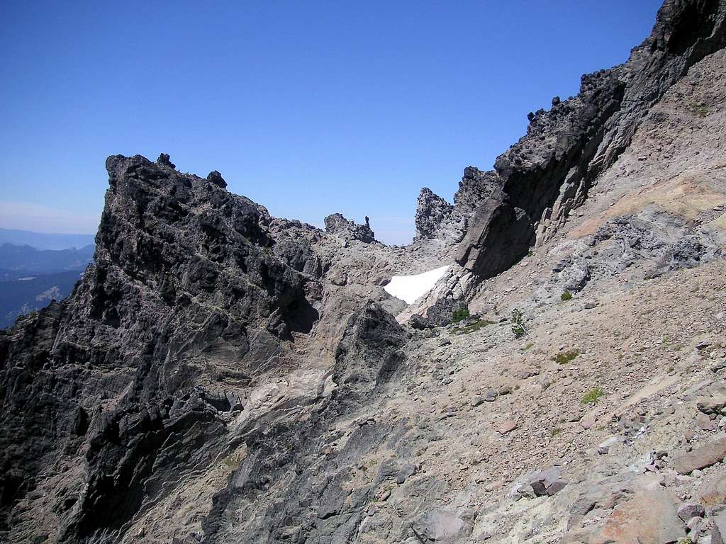 Black prow notch from the east