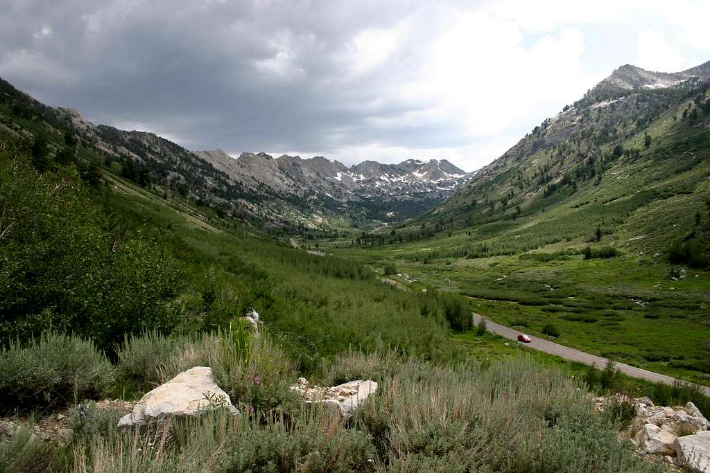  Upper Lamoille Canyon, Ruby Mountains, Nevada.