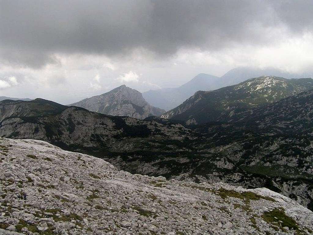 East from Veliki vrh