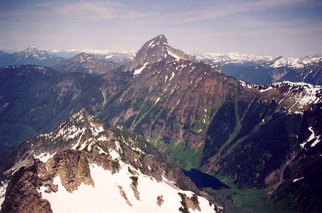Sloan Peak can be seen at...