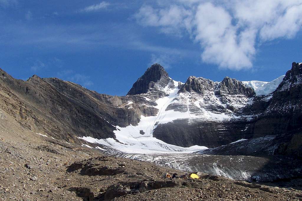 Bivy Sites below South Glacier