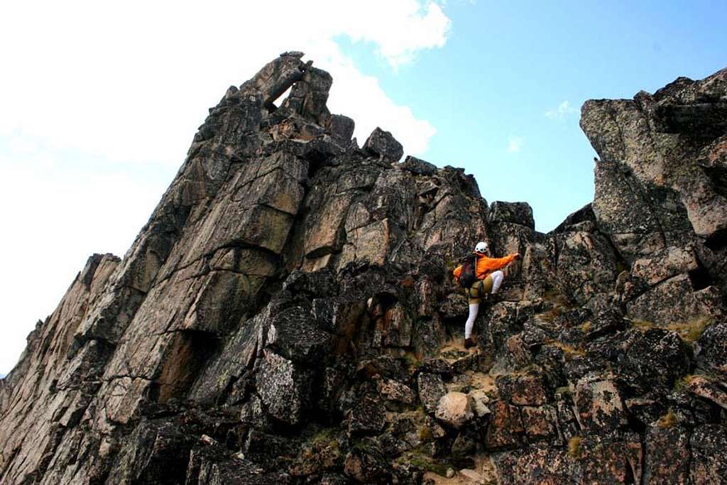 Argonaut's summit ridge