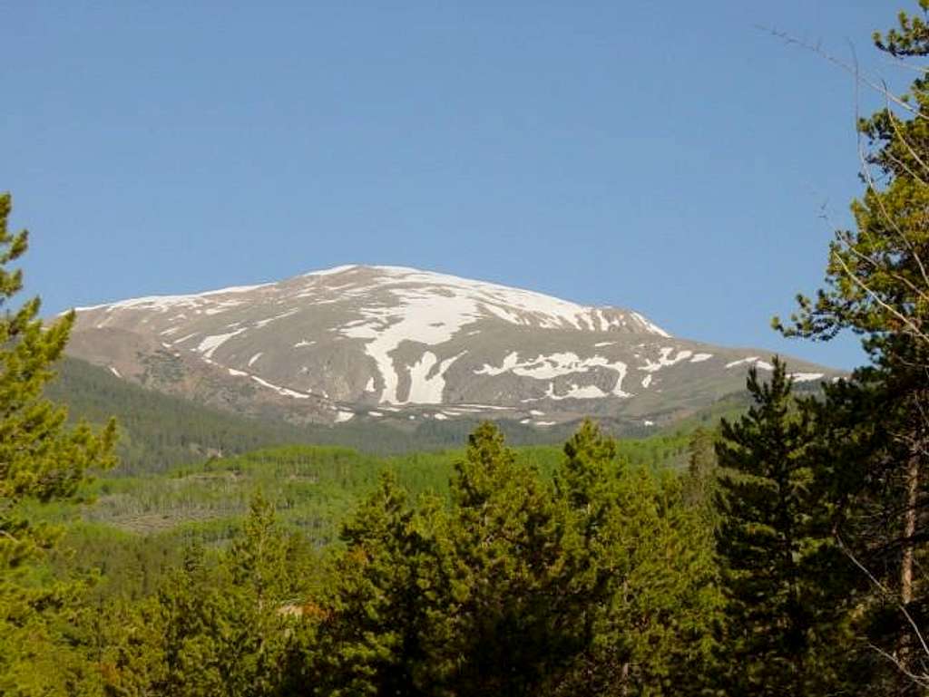 Mt. Elbert from the east at...