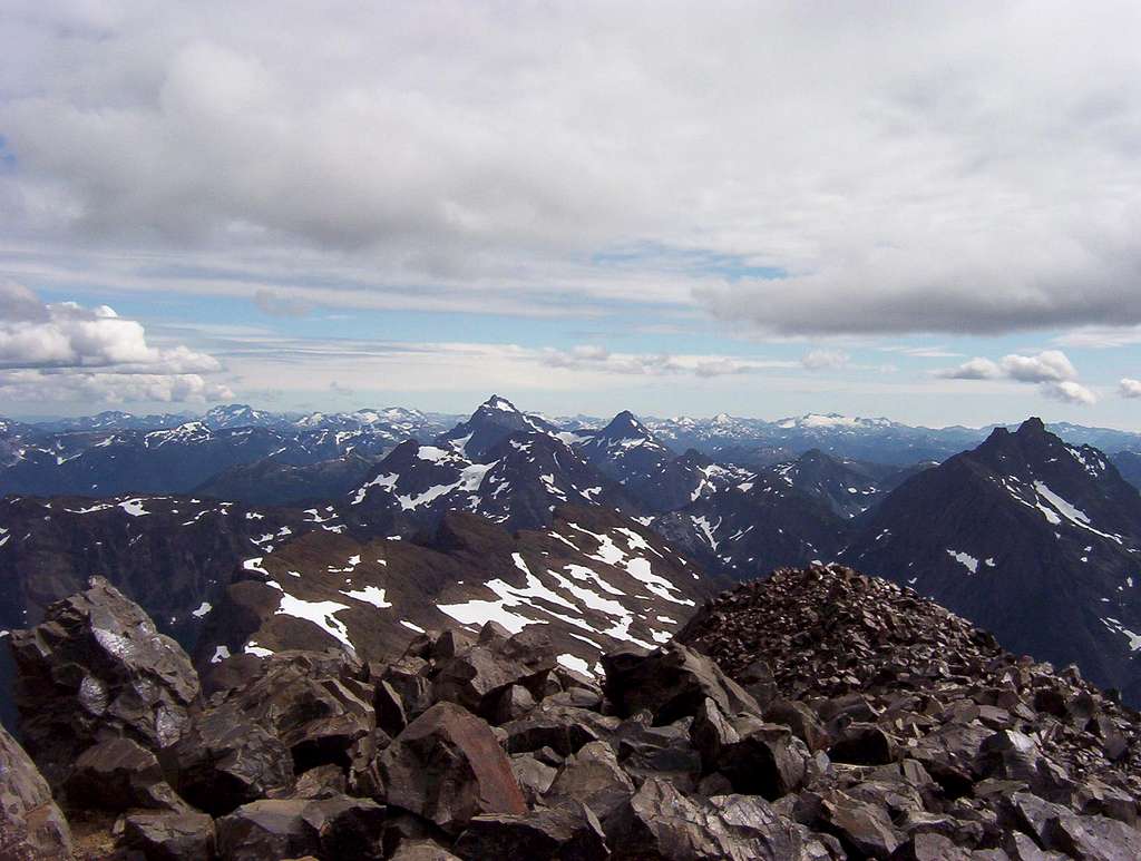 The view from the summit