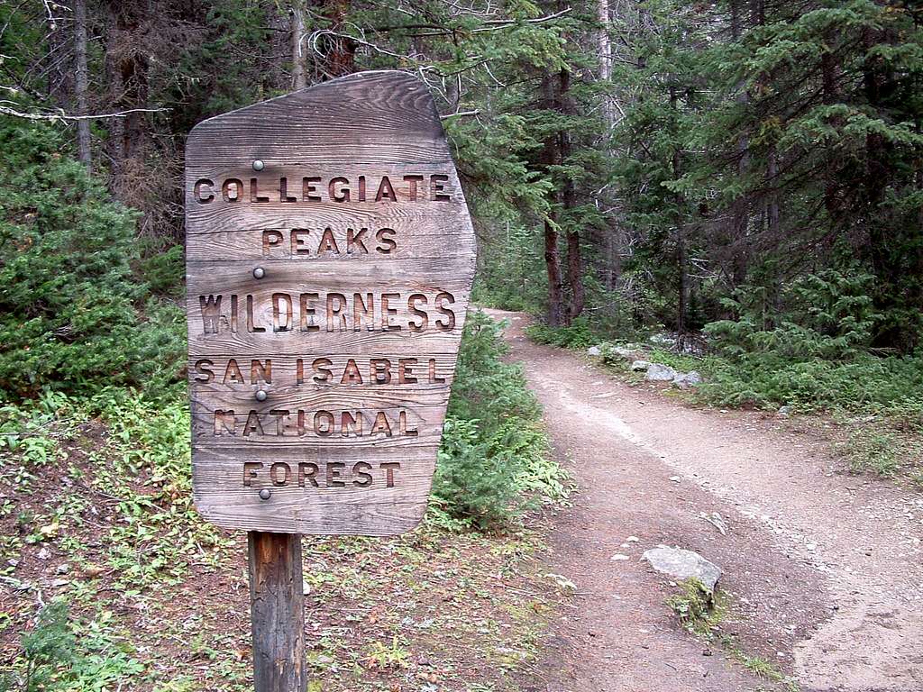 Collegiate Peaks Wilderness