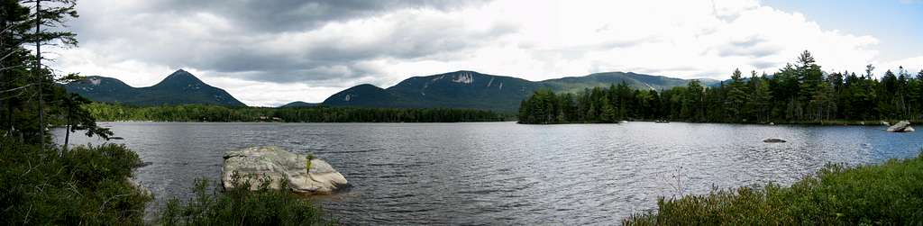 Kidney Pond View from Sentinel Landing