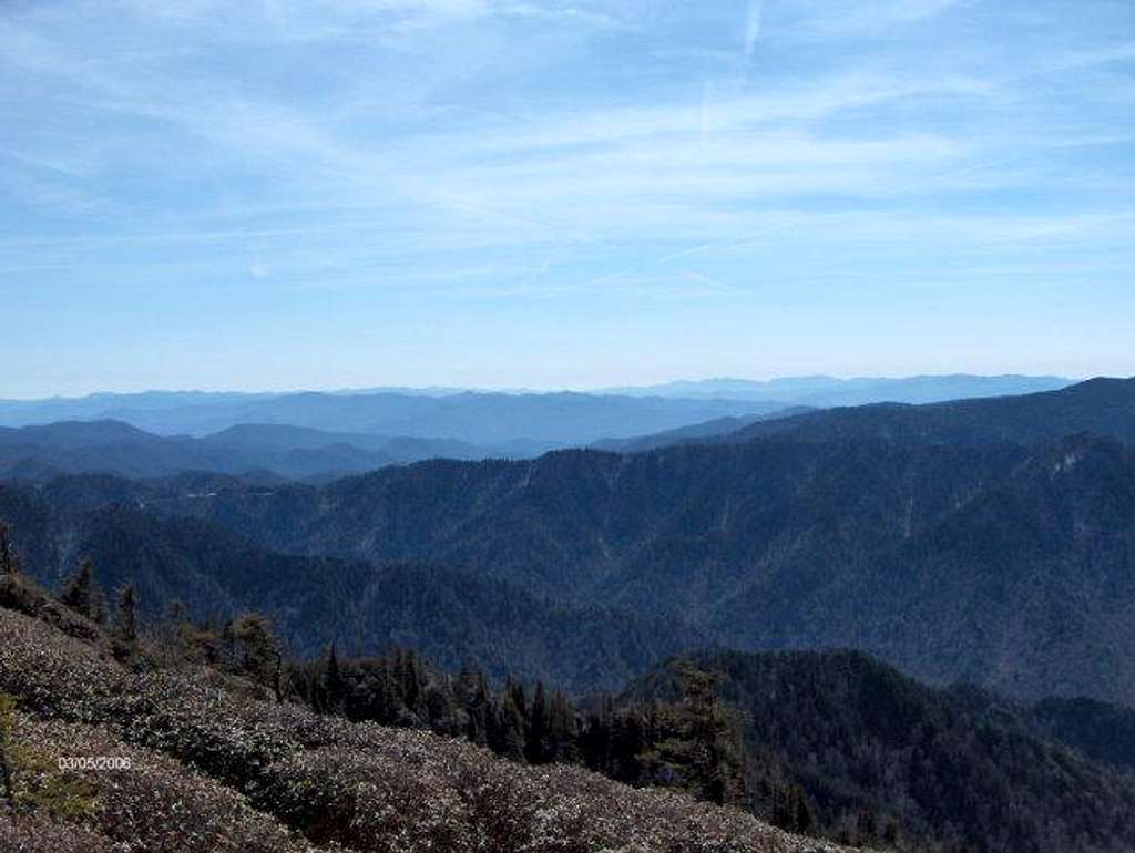 View from LeConte