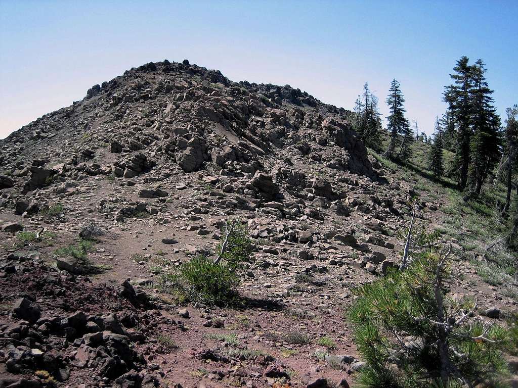 Class 2 section on Andesite